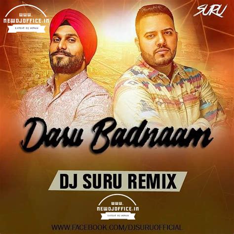 Daru Badnaam Bollywood Song Remix Dj Mix By Dj Suru Remix