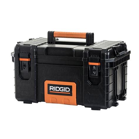 How to make the drawers and hinged lid. RIDGID 22 in. Pro Tool Box, Black-222570 - The Home Depot