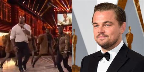 Leonardo Dicaprio ‘got Fed By A Bear Rap Number At Mtv Movie Awards