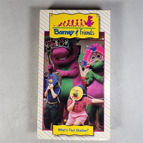 Barney And Friends Whats That Shadow Vhs Sing Along Songs Time Life