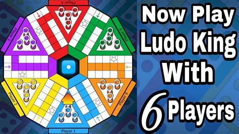 Each player has 4 pawns. How to Play Ludo King with 6 Players | 6 Multiplayer Ludo ...