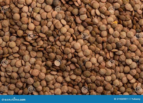 Food Texture Of Green Dry Lentil Stock Image Image Of Food Closeup