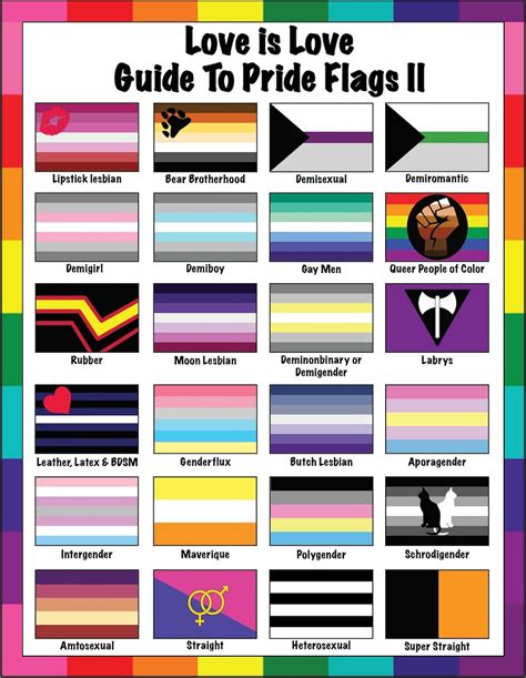 Love Is Love Guide To Pride Flags More LGBTQ Flags Rainbow Flags