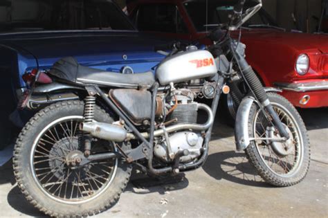 1969 Bsa 441 Victor Special British Motorcycle