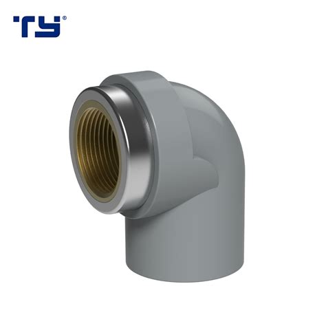 astm sch80 cpvc female elbow with brass pn16 pressure pipes fitting high quantity china tee