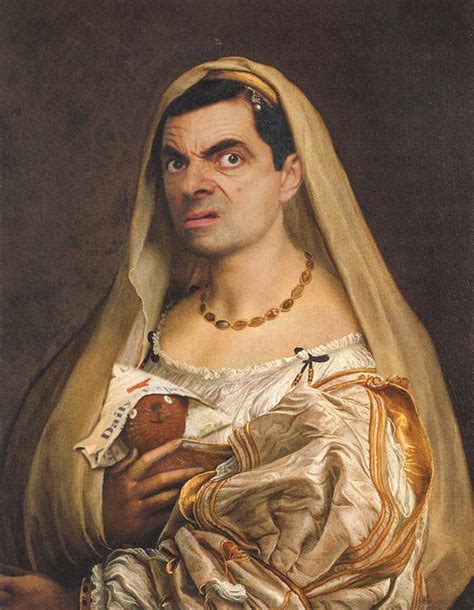 Classic Paintings Improved With Mr Bean