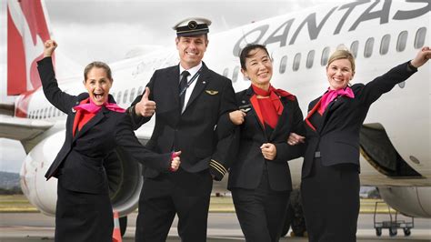 Qantas Flight Attendant Uniform