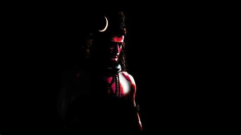 Lord Shiva With Dark Black Background Hd Mahadev Wallpapers Hd