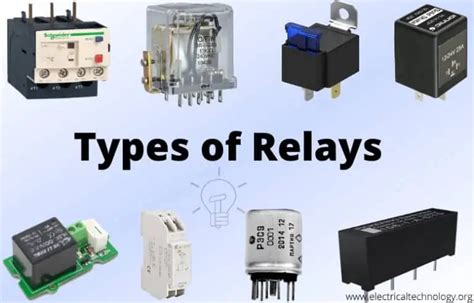 Types Of Relays Their Construction Operation And Applications