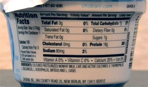 Yogurt Ingredients With Chobani Fage Yoplait Dannon Oikos Latest 2018