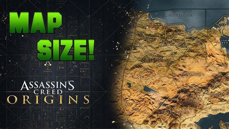 How Big Is Assassins Creed Origins Map Maps For You