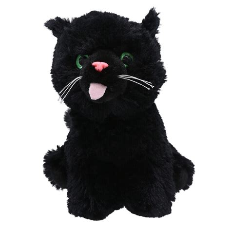 Black Cat Soft Toy Plush Animal Kingdom Cute Cuddly Toys Furry Planet