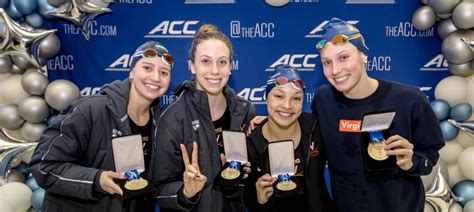 Virginia Womens Swimming Sets Another American Record In The 400