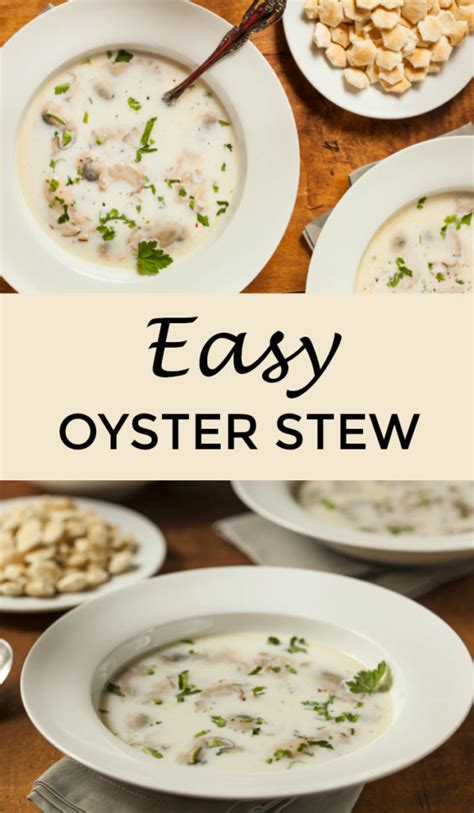 Oyster Stew Recipe With Canned Oysters Snack Rules