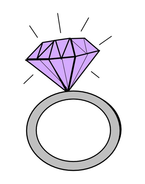 Diamond Clipart Purple Diamond Purple Transparent Free For Download On