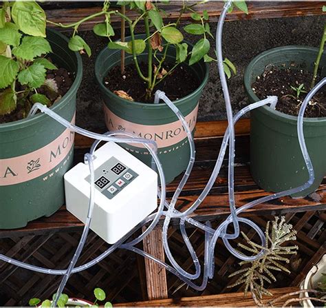 Automatic Drip Irrigation Kit Self Watering System With Timer And Usb