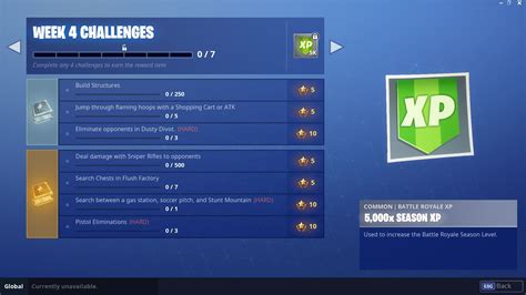 Fortnite Challenges Week 6 Cheat Sheet