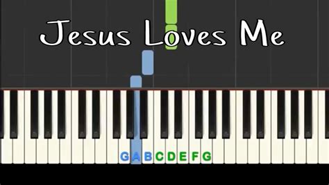 Jesus Loves Me Easy Piano Tutorial With Free Sheet Music Piano