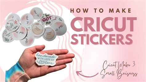 💌requested Sticker Tutorial How To Make Stickers With Cricut Maker 3