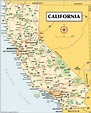 Lista 99+ Foto Mapa Del Estado De California Usa Lleno 10/2023
