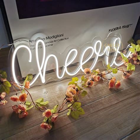 Cheers Neon Sign The Best Neon Signs For Decorating Your Home Popsugar Home Uk Photo 9