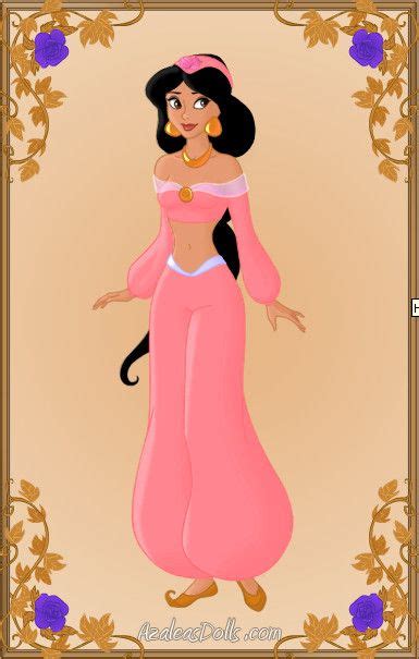Jasmine Pink By Monsterhighlover3 On Deviantart Disney Princess