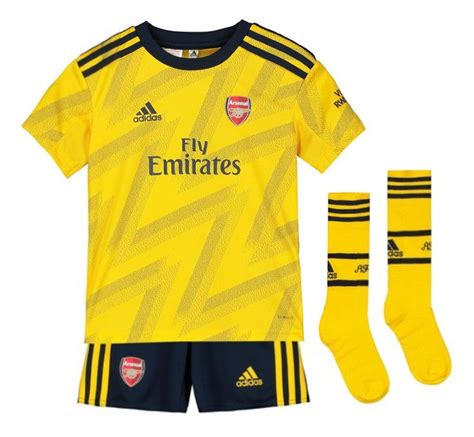 Arsenal Kids Away Kit 201920 100 Authentic Strip