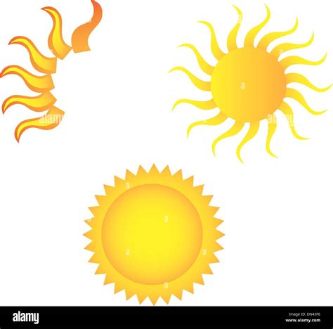 Sun Cartoon Stock Vector Image And Art Alamy