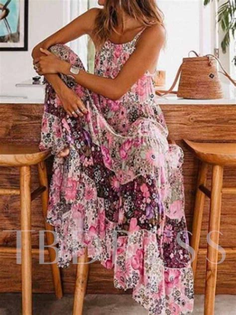 Linen dresses women's dresses vintage dresses vintage outfits robes vintage wedding dresses dresses online ladies dresses vestidos vintage. Sleeveless Ankle-Length Print Scoop Floral Women's Maxi ...