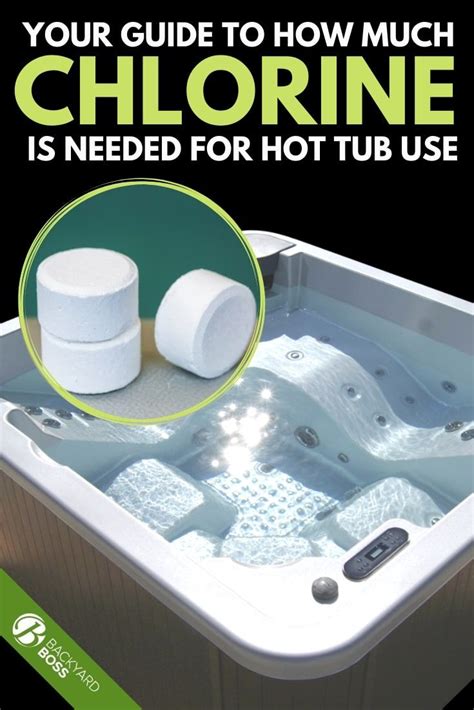 Your Guide To How Much Chlorine Is Needed For Hot Tub Use Cleaning Hot Tub Hot Tub Water