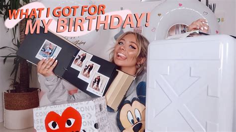 What I Got For My 20th Birthday😍😭 Youtube