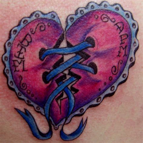 13 Heart Broken Tattoo Designs Ideas Design Trends Premium Psd