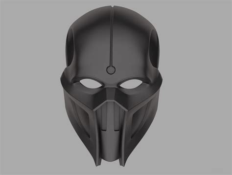 Noob Saibot Mask For Face From Mortal Kombat 11 And 9 Hybrid 3d Print