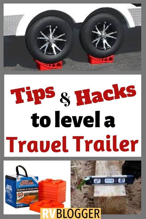 Once you have your camper successfully leveled, it's time to put down the stabilization jacks. How To Level a Travel Trailer on a Slope | Travel trailer, Rv hacks travel trailers, Small ...
