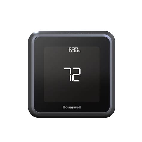 Honeywell Lyric T5 Black Thermostat With Wi Fi Compatibility In The