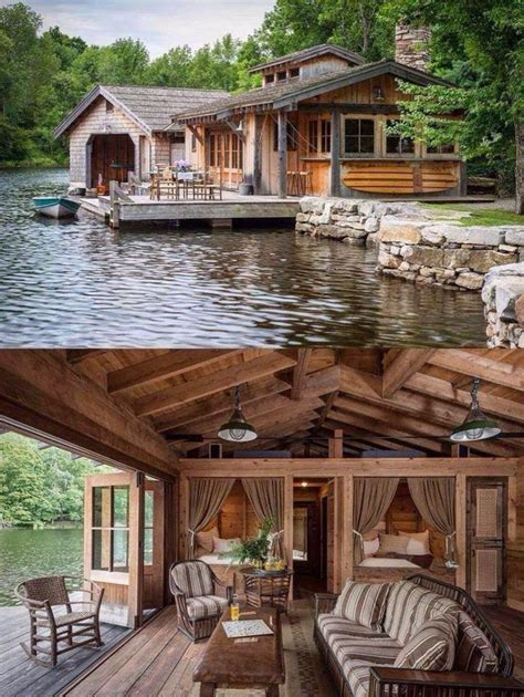 Unique Lake House Decorating Ideas 23 Log Homes Cabins And Cottages