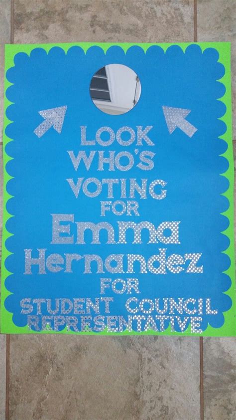 Student Government Posters Slogans For Student Council School