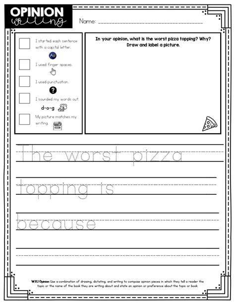 Opinion writing kindergarten | Opinion writing, Opinion writing kindergarten, Kindergarten writing