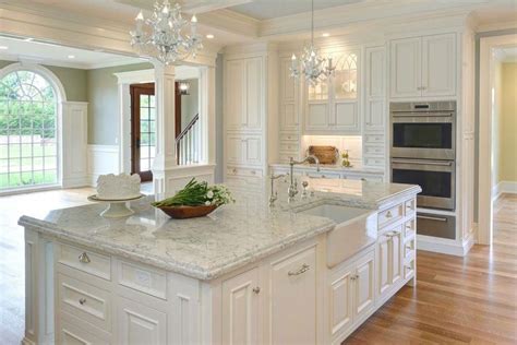 Bright Your Kitchen With Sparkling White Quartz Countertop Sparkling