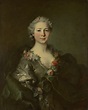 Louis Tocqué | Portrait of Mademoiselle de Coislin (?) | NG5590 ...