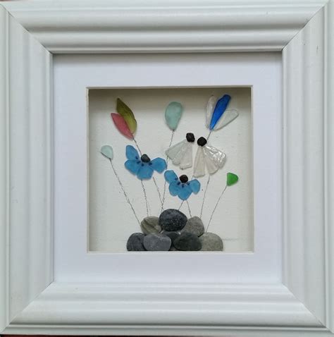 Sea Glass Flowers For Mother S Day Ιδέες Πέτρες