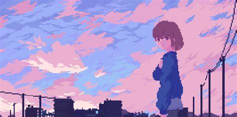 Ozumikan Photo Anime Pixel Art Pixel Art Pixel Art Background