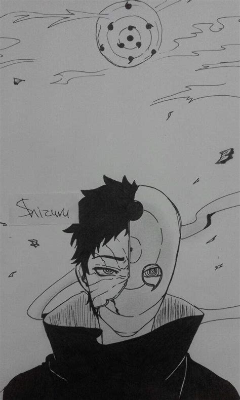 Drawing Obito Uchiha Anime Amino