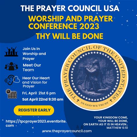 The Prayer Council Usa 2023 Leadership Conference The Prayer Council