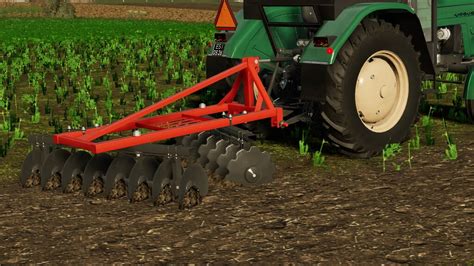 Fs19 Disc Harrow 110 1 Farming Simulator 19 17 15 Mod