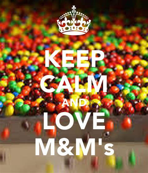 Keep Calm And Love Mandms Poster Cj Keep Calm O Matic