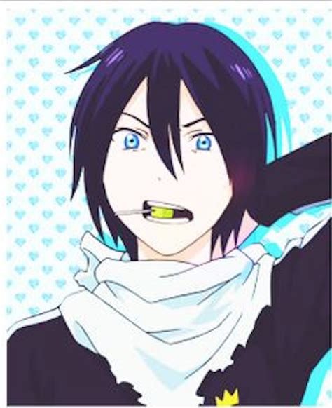 Yato With A Lollipop In His Mouth From Noragami The Anime