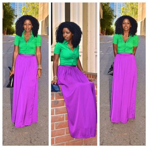 Green And Purple Silk Maxi Skirt Flowy Skirt Dress Skirt Maxi Skirts