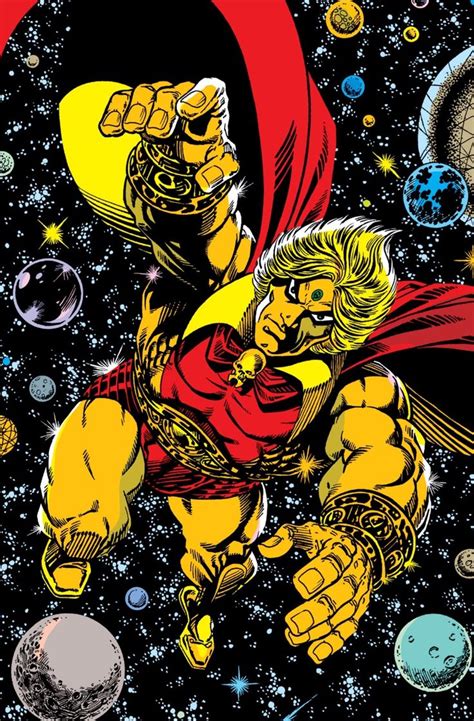 Adam Warlock Art By Jim Starlin 1975 Cosmic Comics Marvel Comics