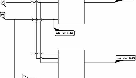 How can I design a 4-to-16 decoder using two 3-to-8 decoders and 16 two